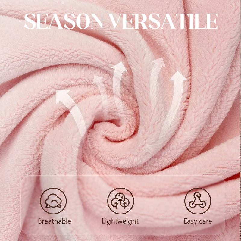 SereniWear™ - Ultra Soft Bathrobe with Elegant Ruffle Trim