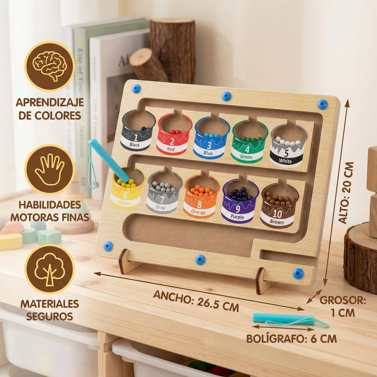 BrightLearn - Boost Counting, Colors & Motor Skills Through Play