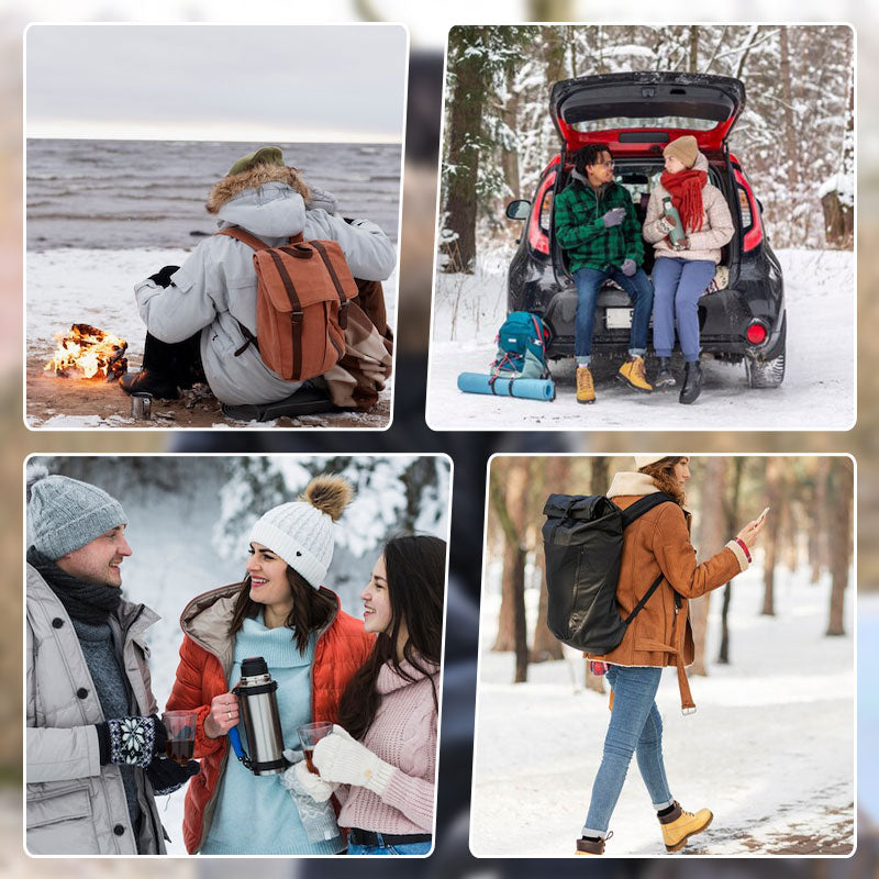 Cozy Fur Collar Hooded Jacket for Women