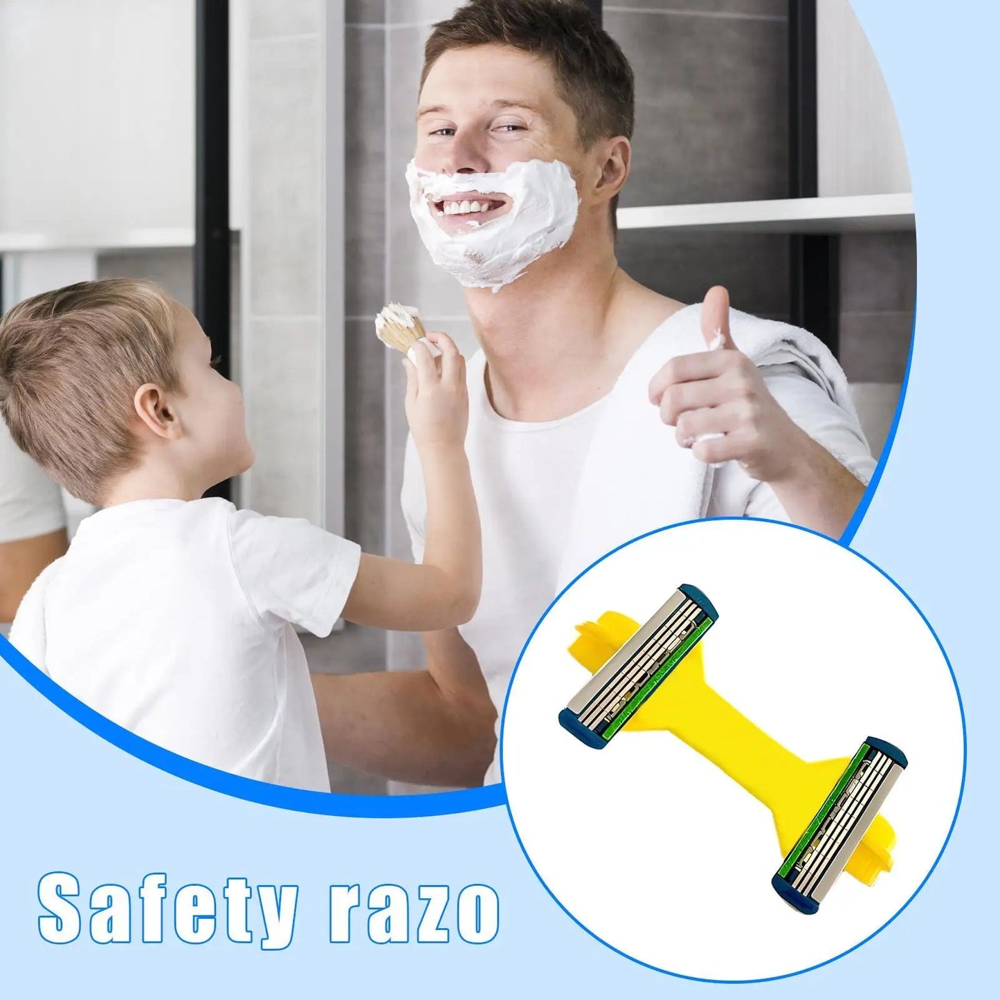 BladeMaster™ - Double-Edge Head & Body Shaver Razor