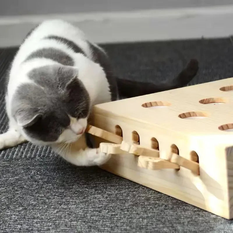 PurrPlay™ - Interactive Cat Hunt Puzzle Toy for Engaged Pets