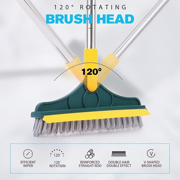 CleanSweep™ - 2-in-1 Floor Brush for Corners & Joints