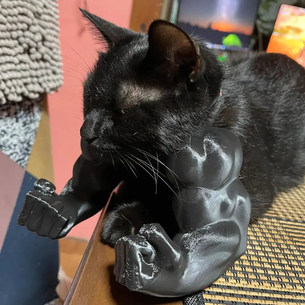 WhiskerWink™ - 3D Printed Funny Cat Arm Prop