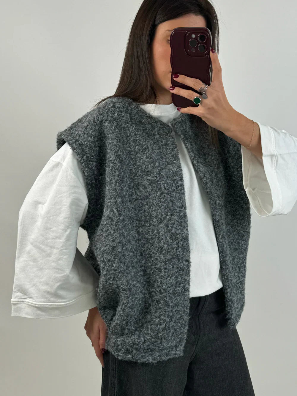 Utility Sleeveless Vest with Multiple Pockets