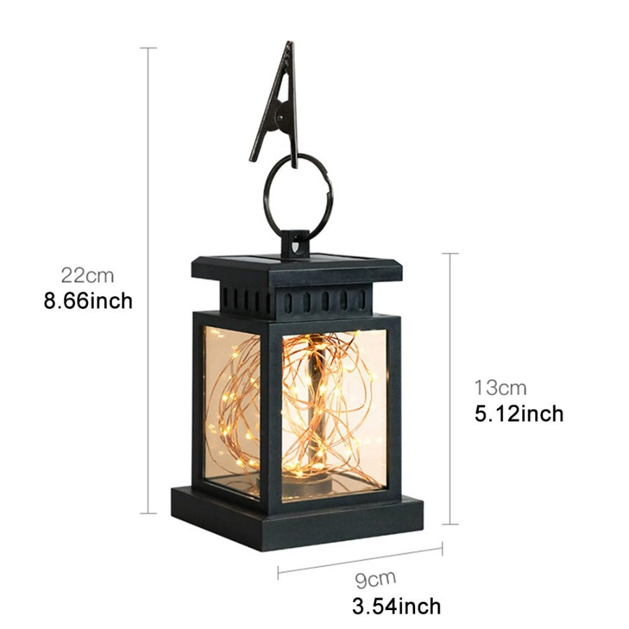 LumiGlow™ Classic Outdoor Solar Lantern