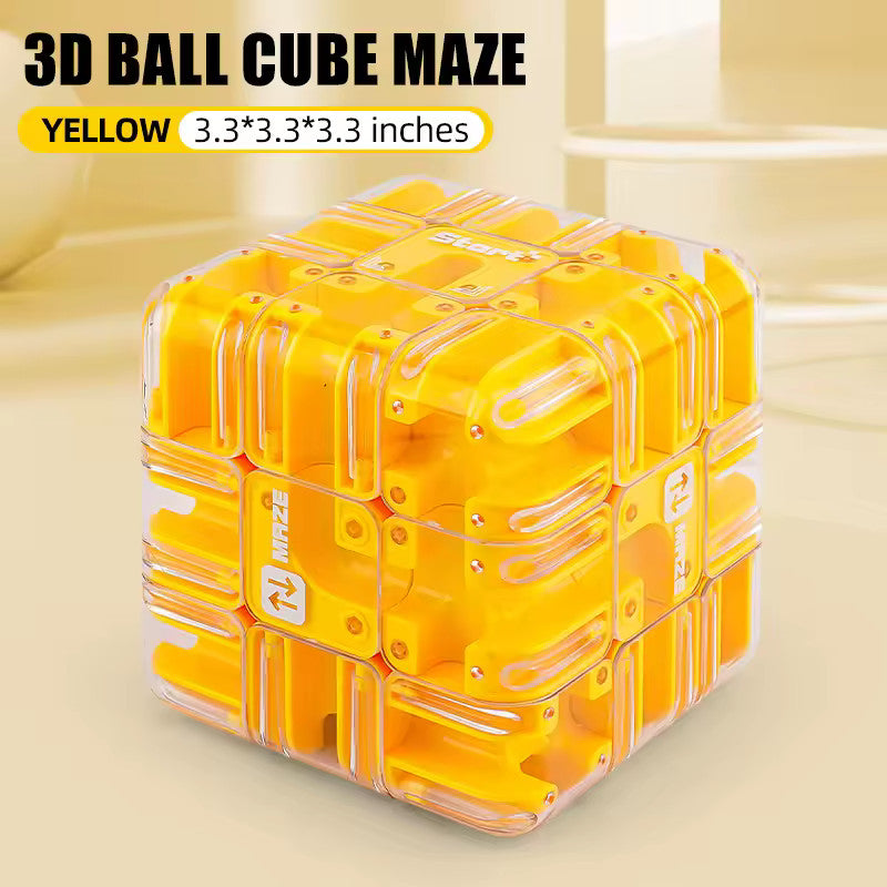 MazeMaster™ - 3D Puzzle Cube Brain Teaser