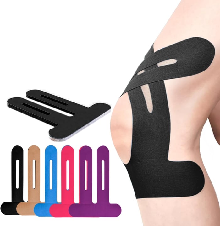 FlexiKnee™ - Precut Kinesiology Strips for Pain Relief Movement