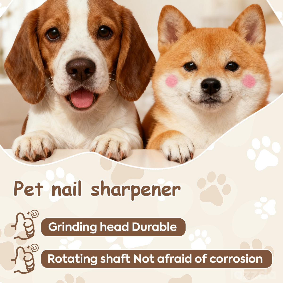 PawSoothe - Quiet Nail Trimmer for Calm, Stress-Free Pet Grooming
