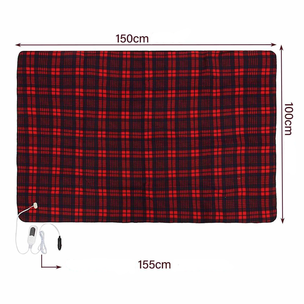 CozyDrive™ - Electric Heated Car Blanket for Winter Comfort