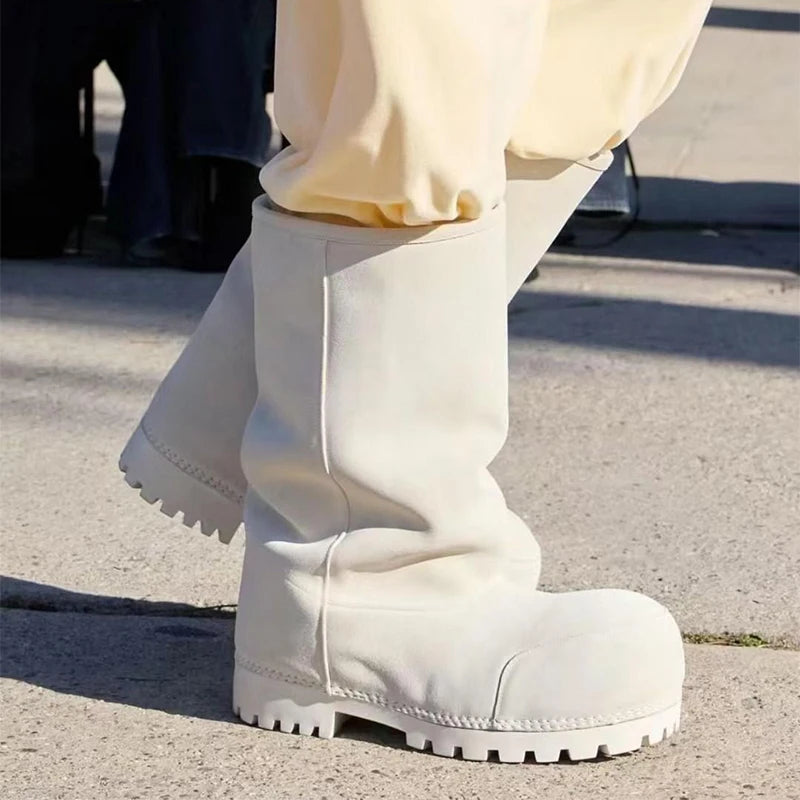 Chunky Platform Ankle Boots