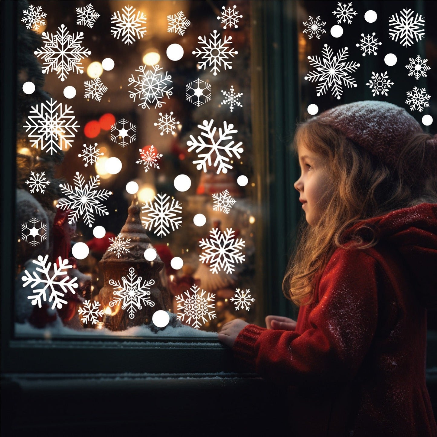 Festive Christmas Stickers Pack for Holiday Crafts & Scrapbooking