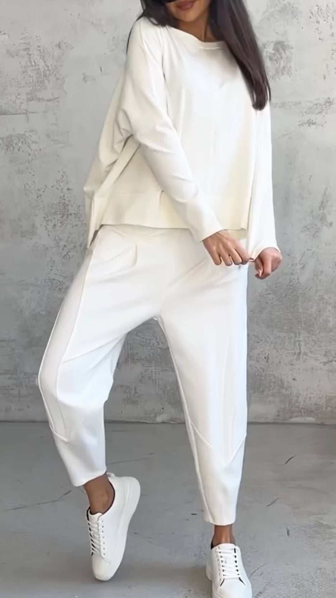 Cozy Knit Two-Piece Lounge Set