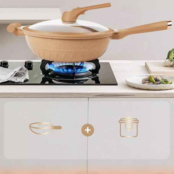 Frywok™ - Versatile Nonstick Pancake & Stir-Fry Pan