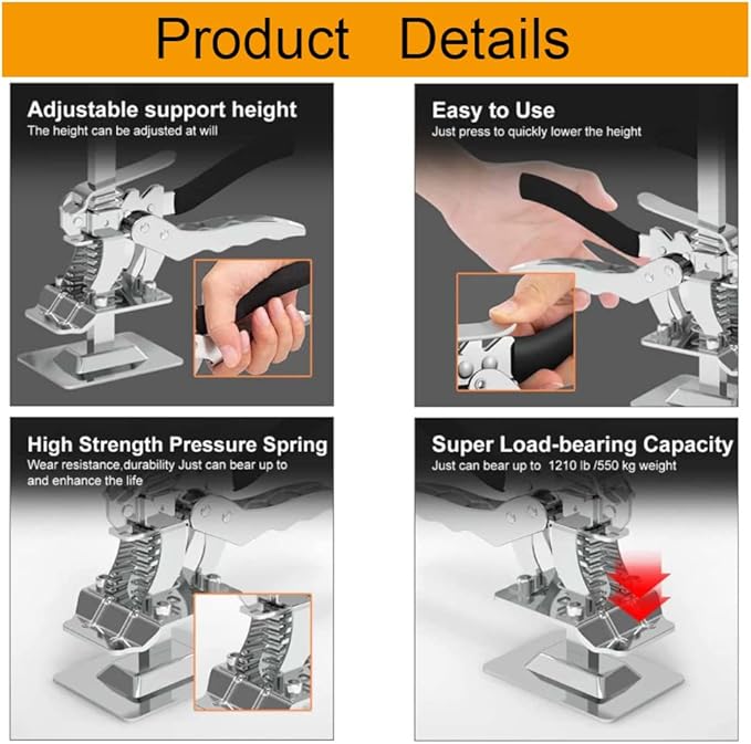 LevelLift™ - Adjustable House Jacks for Furniture Lifting