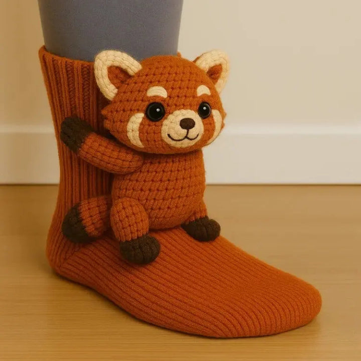 Cozy Animal Hug Socks for Warm, Comfy Feet