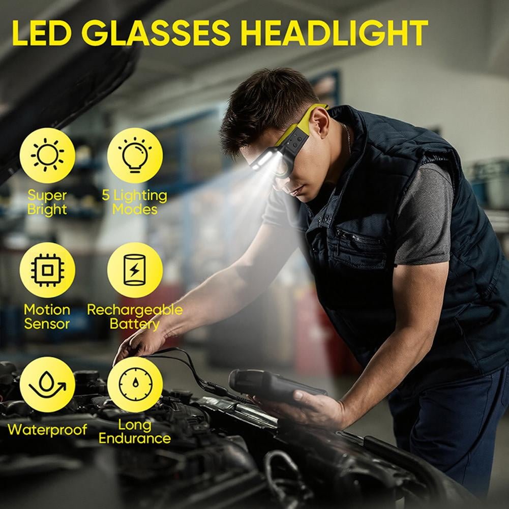 LumiGlide - Hands-Free Bright Light for Clear Night Vision