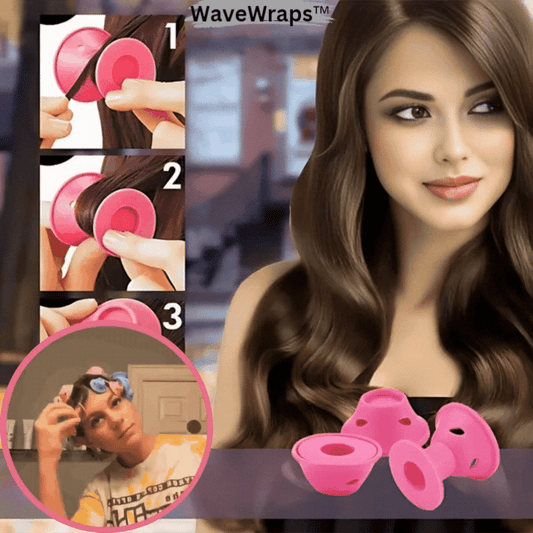 Heat-Free Spiral Hair Curlers for Soft Waves