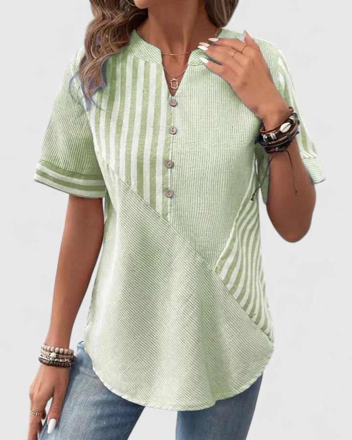 EleganceFlow - Sophisticated Women's Blouse