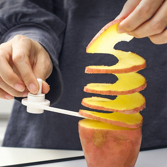 Ergonomic Spiral Vegetable Cutter Tool