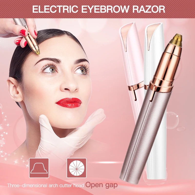 GlamEase™ Precision Eyebrow Epilator for Smooth Brows