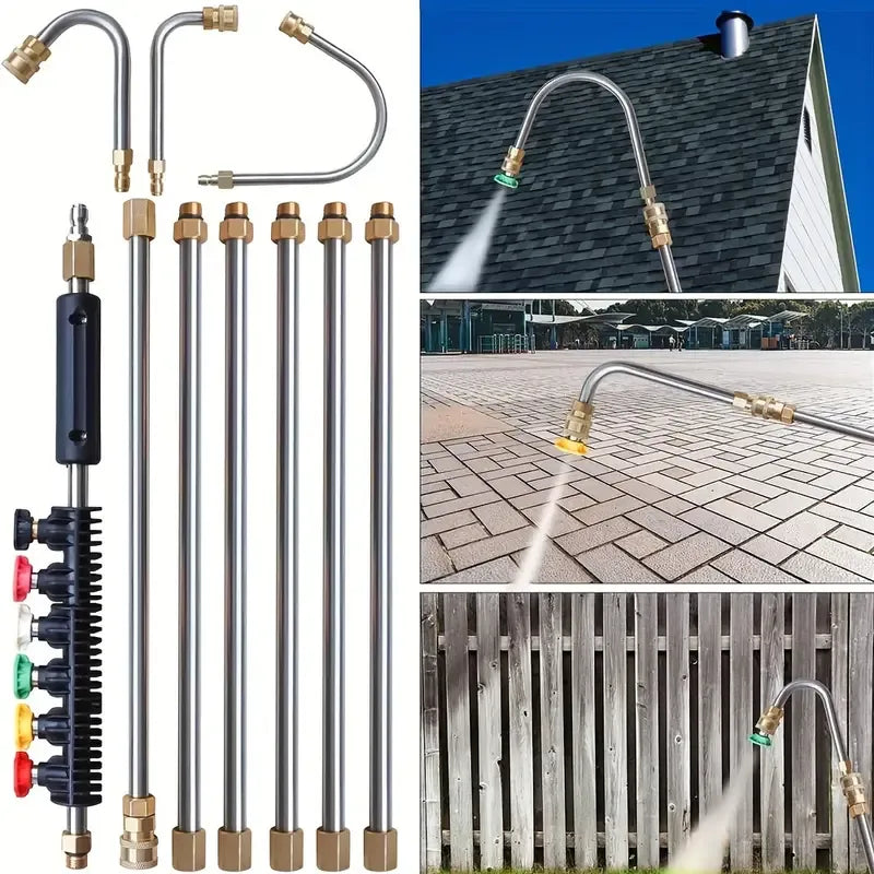 PowerExtend™ - Heavy Duty Telescoping Pressure Washer Wand
