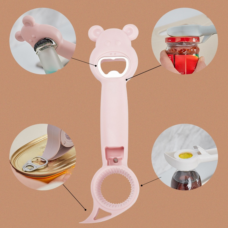 Multi-Tool 4-in-1 Bottle Opener for Easy, Stylish Entertaining