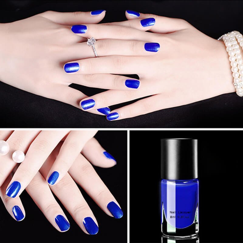 Salon-Perfect Glossy Nails Kit for Quick Manicures
