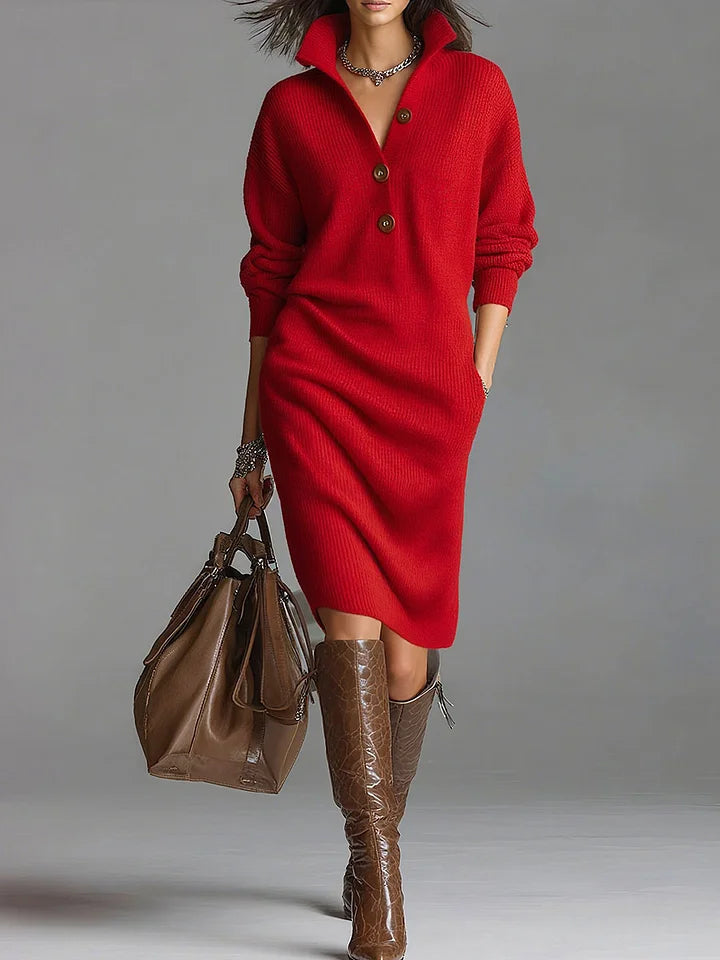 Elegant Knit Dress for Chic Everyday Style