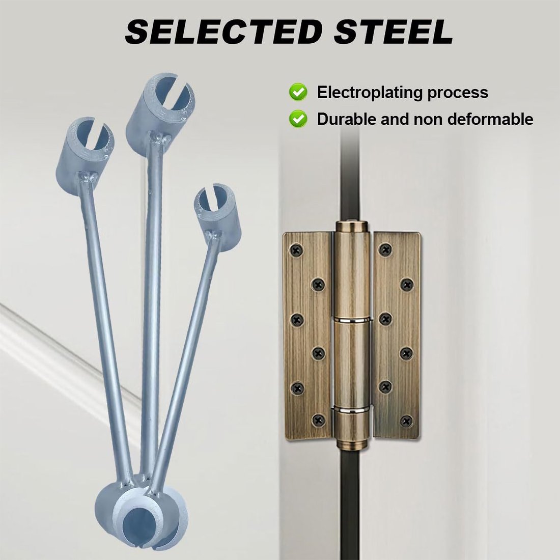 AlignLock™ - Adjustable Hinge Gap Locking System