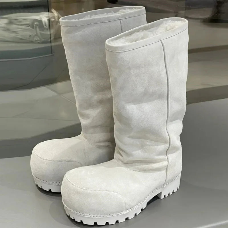 Chunky Platform Ankle Boots