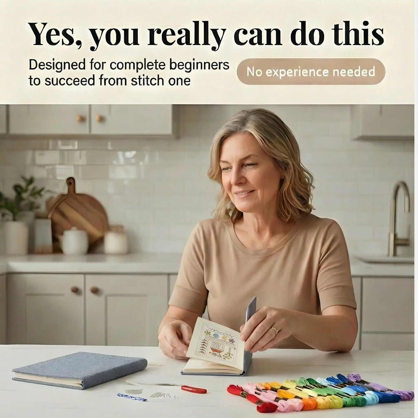 StitchCraft™ - Embroidery Handbook for Beginners