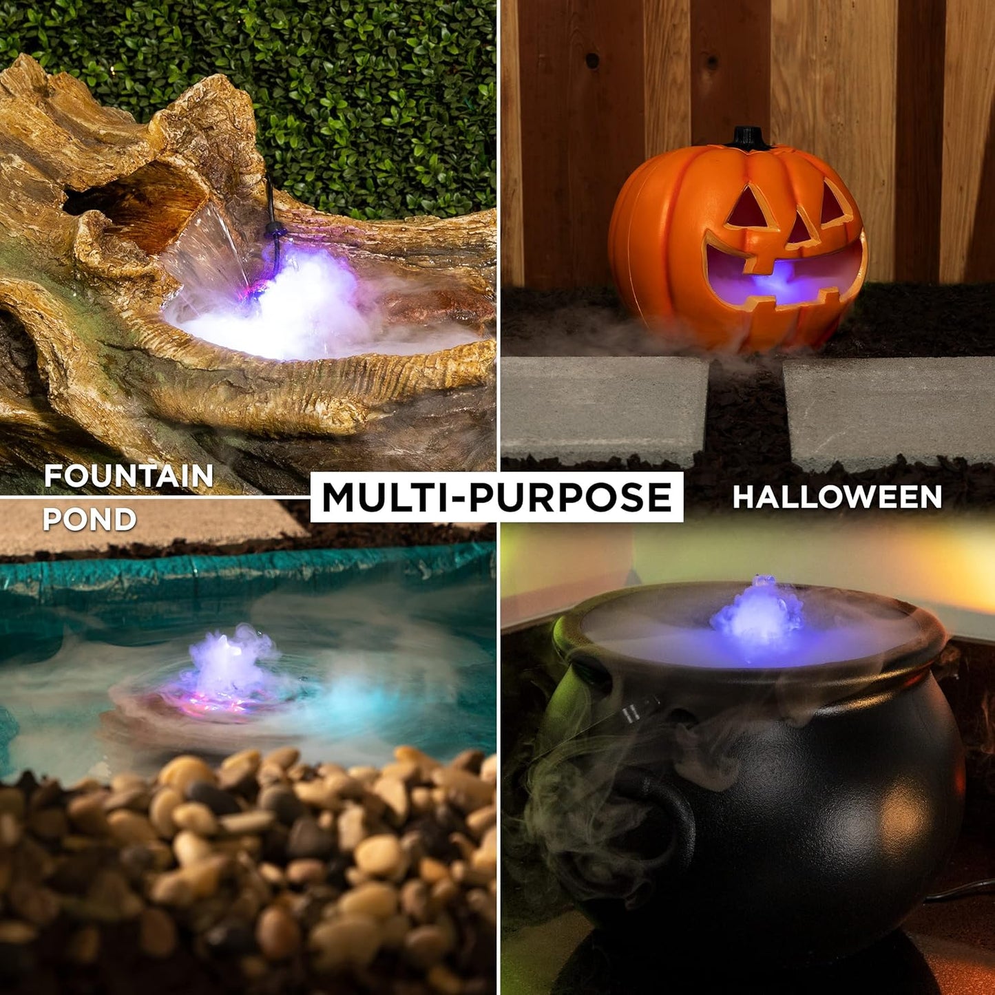 Instant Spooky Atmosphere Fog Machine for Halloween Party