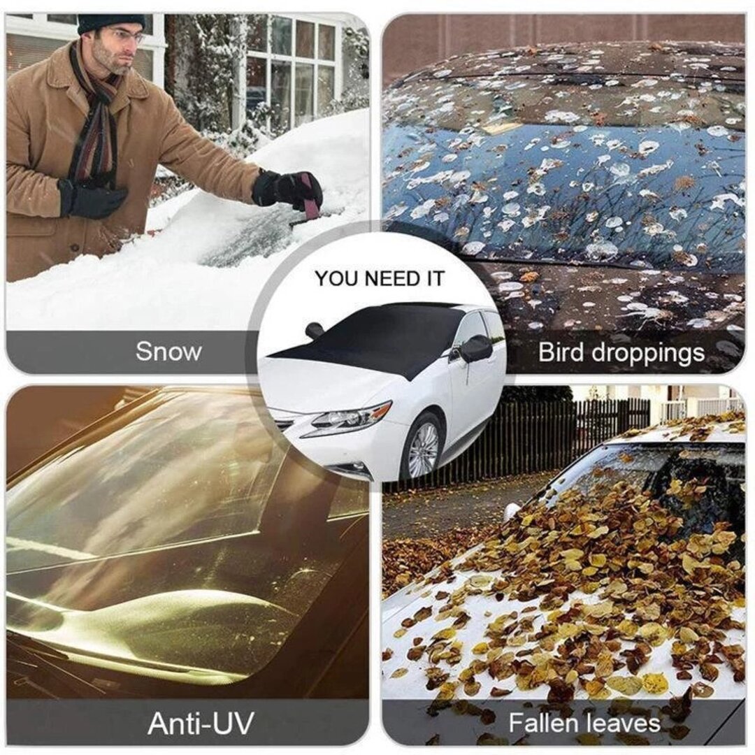 Magnetic Frost Protection Car Windshield Cover