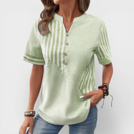 EleganceFlow - Sophisticated Women's Blouse
