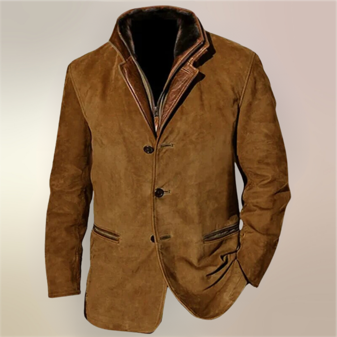 Retro Inspired Vintage Wool Blend Jacket