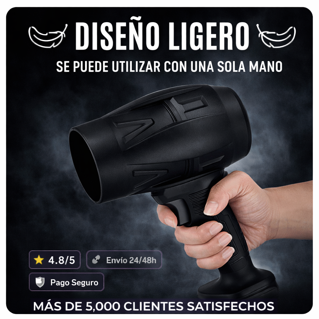 TurboBlast - Instantly Clears Stubborn Dirt and Dust Fast