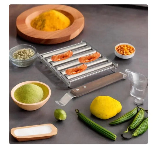 Sleek Stainless Steel Hot Dog Roller Grill