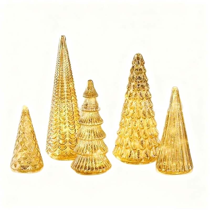 LumiTree™ - Illuminated Resin Decorative Trees Set