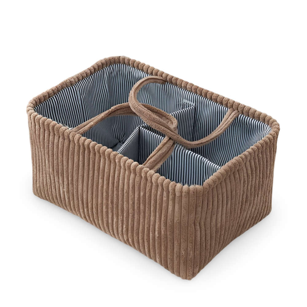 StorEase™ - Polyester Compartment Storage Basket