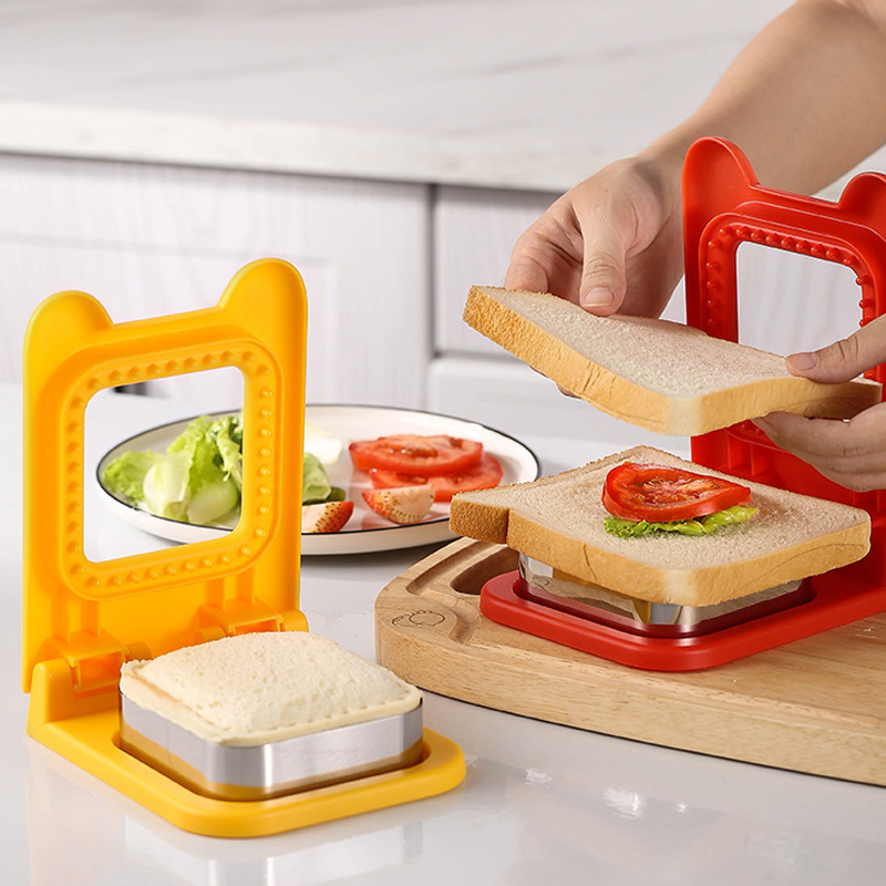 LunchMate™ - Crustless Sandwich Cutter & Press for Kids Snacks