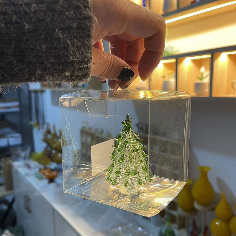 HolidayGlow™ - Creative Glass Christmas Ornaments for Festive Decor