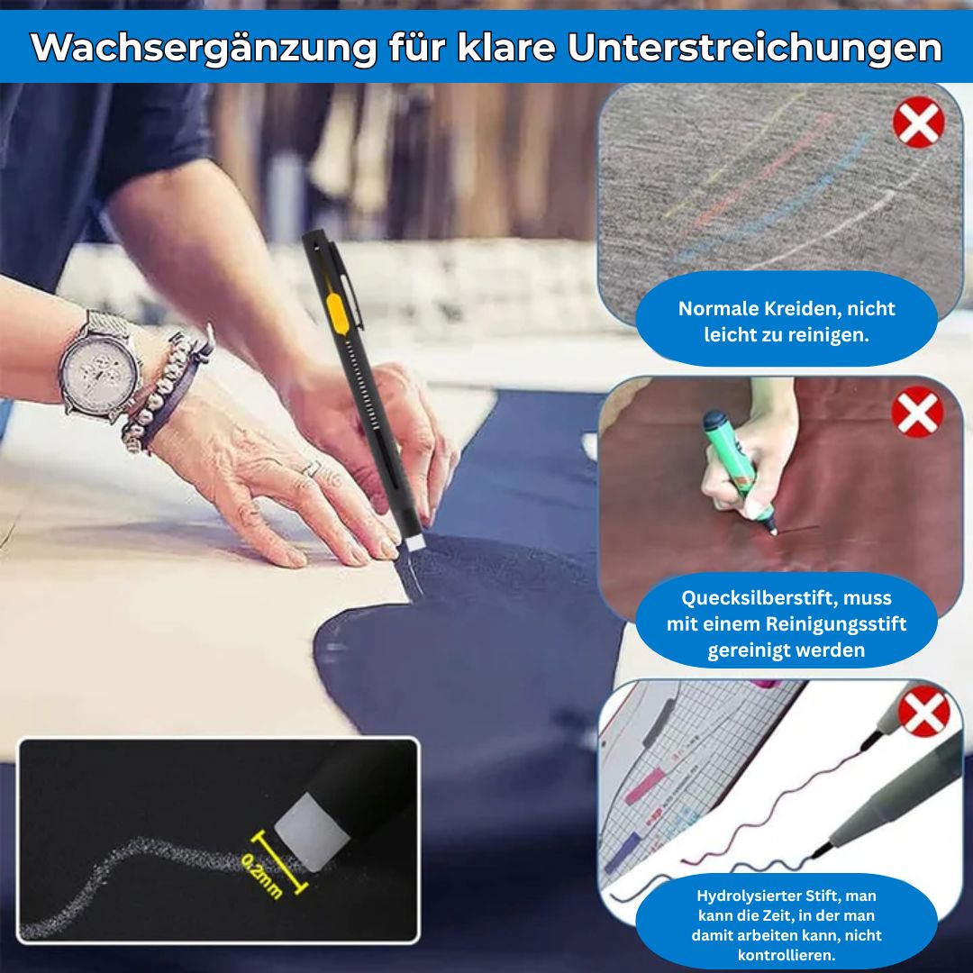MarkMaster™ - Heat-Activated Disappearing Fabric Marker Pen