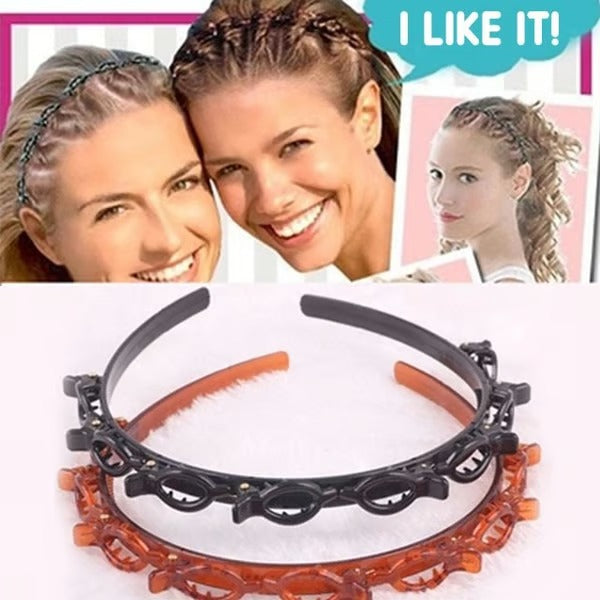 Sleek Dual Bang Hair Styling Clip for Effortless Looks