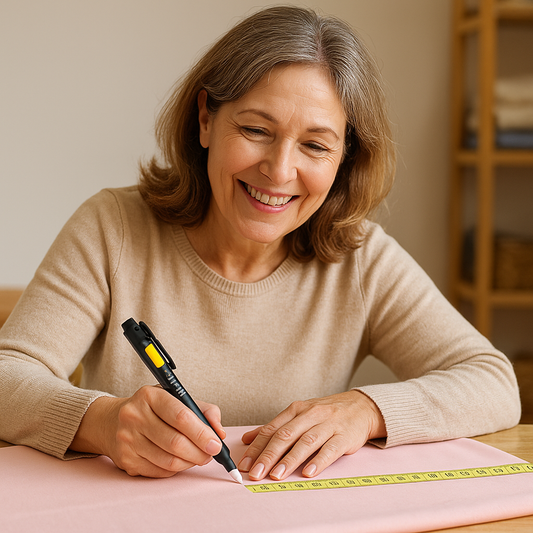 MarkMaster™ - Heat-Activated Disappearing Fabric Marker Pen