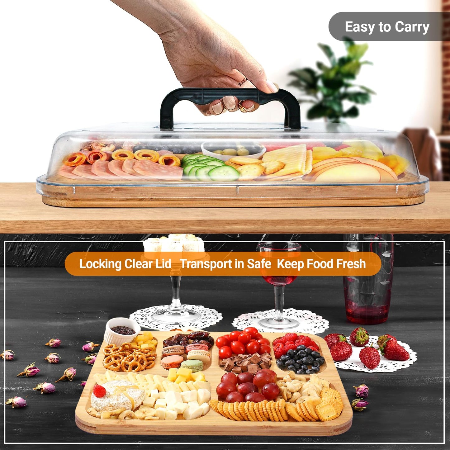 SnackSavvy - Effortless, Organized Serving for Impressively Fresh Snacks