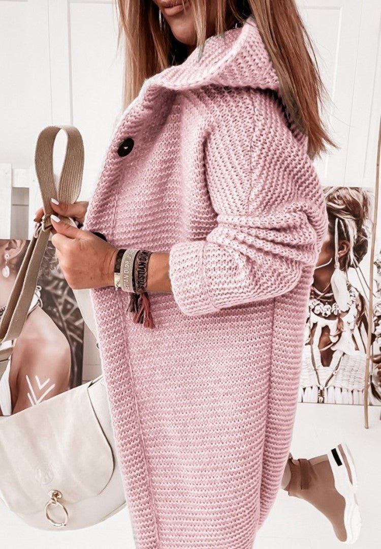 Cozy Chunky Knit Cardigan Sweater