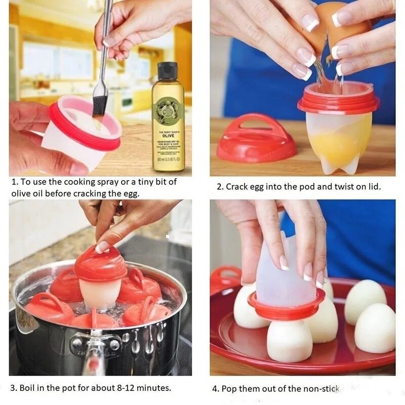 Eggy™ - Shell-Free Egg Peeler Tool