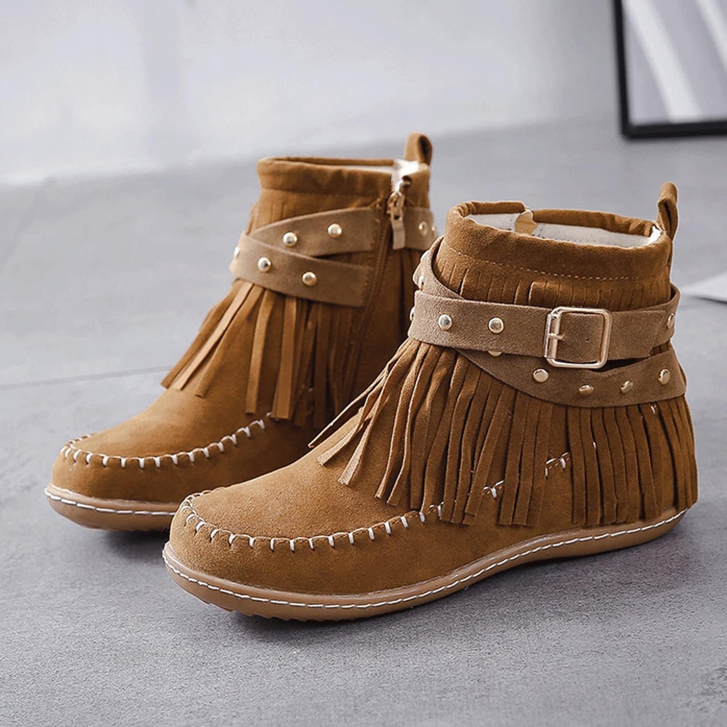 Plush-Lined Women's Ankle Boot