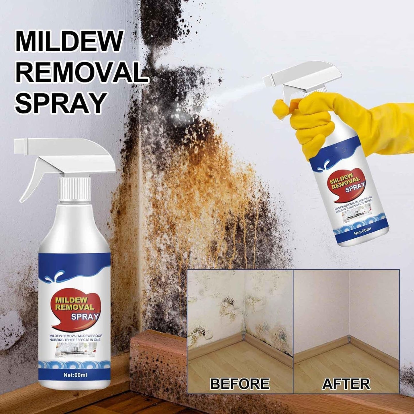 MoldZero™ - Effective Mold Removal Spray for Home Use