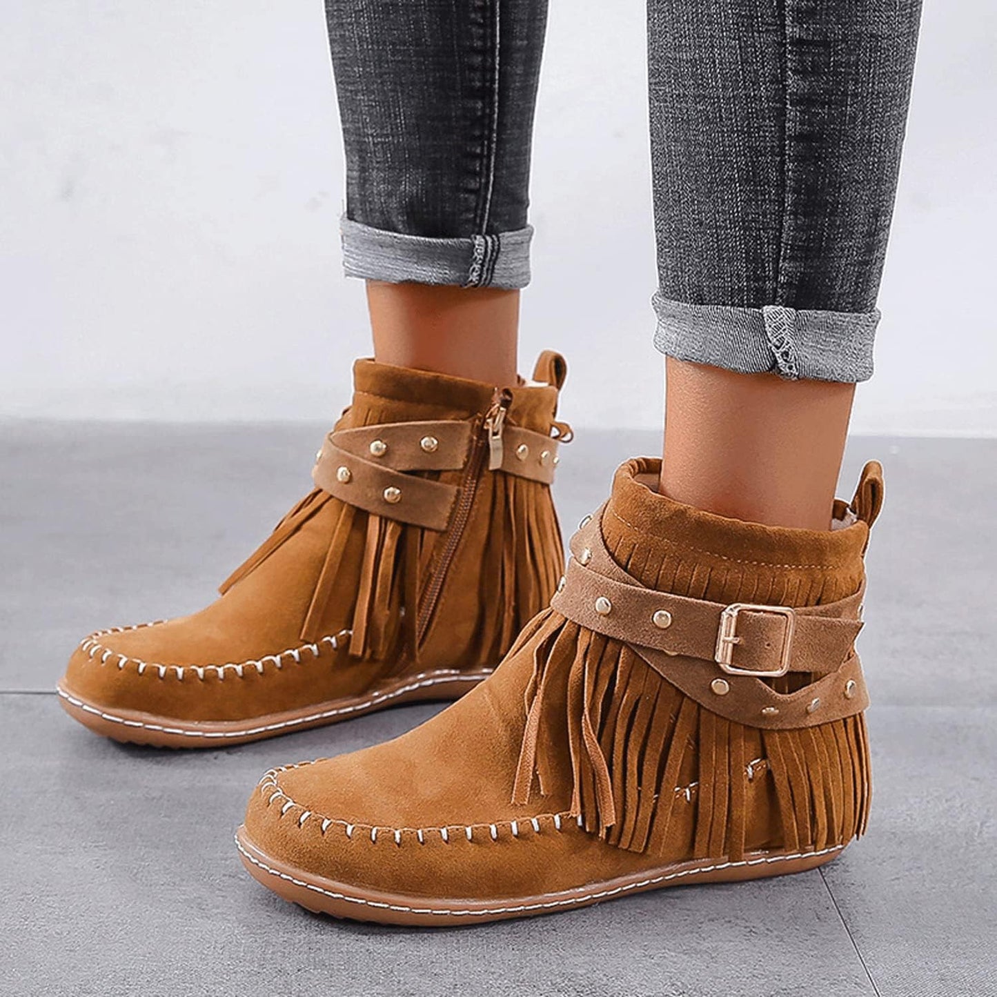 Plush-Lined Women's Ankle Boot